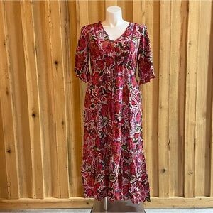Avenue Women’s Plus Size Boho Maxi Dress NWT Size 14 “Dress Utopia”
